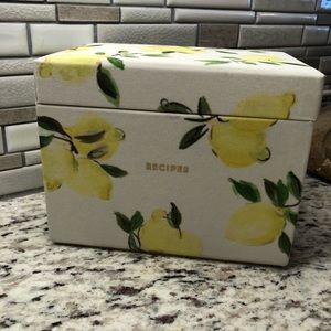 Kate Spade Recipe Box